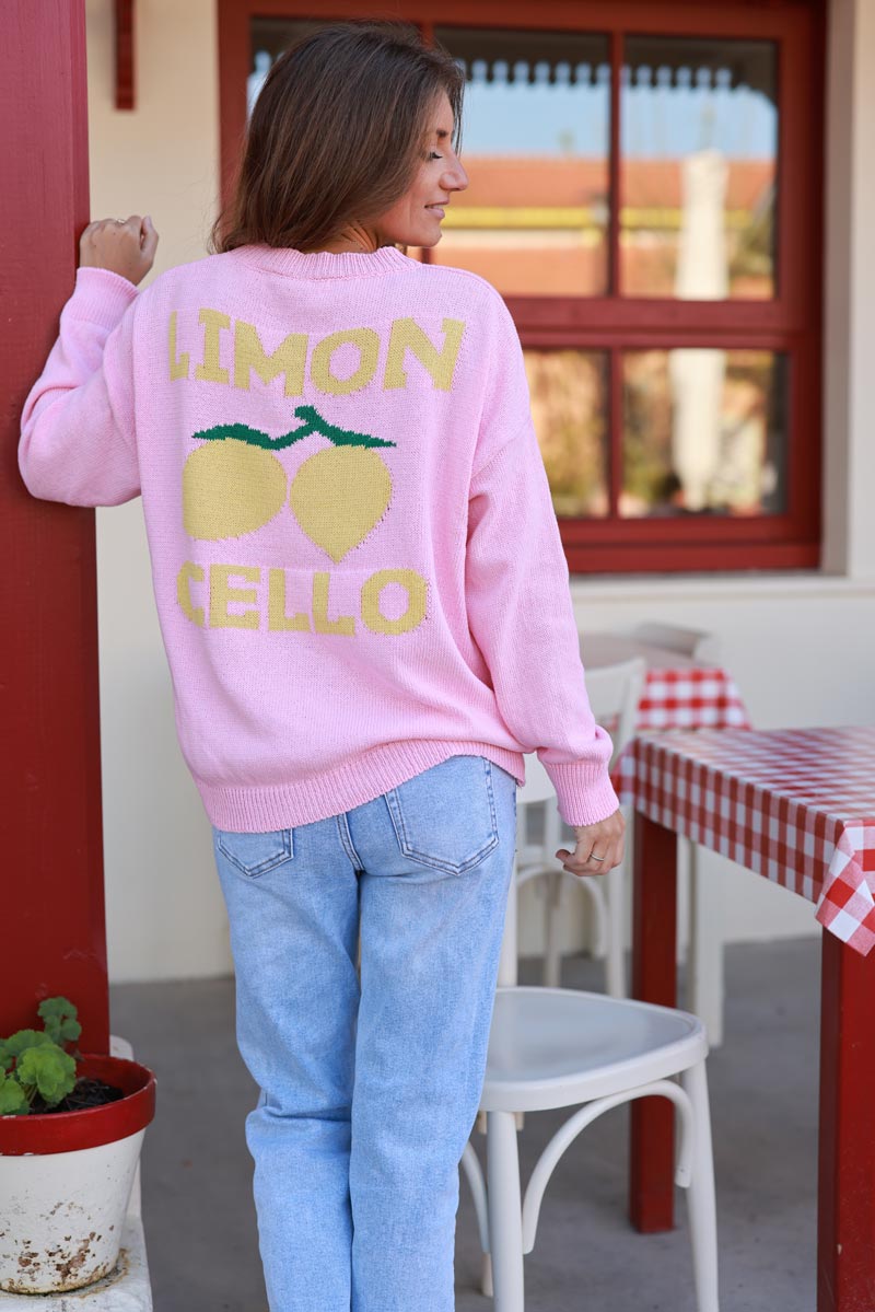 Pink Limoncello Knit Jumper