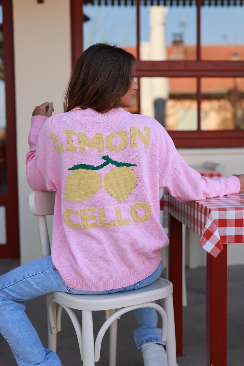 Pink Limoncello Knit Jumper