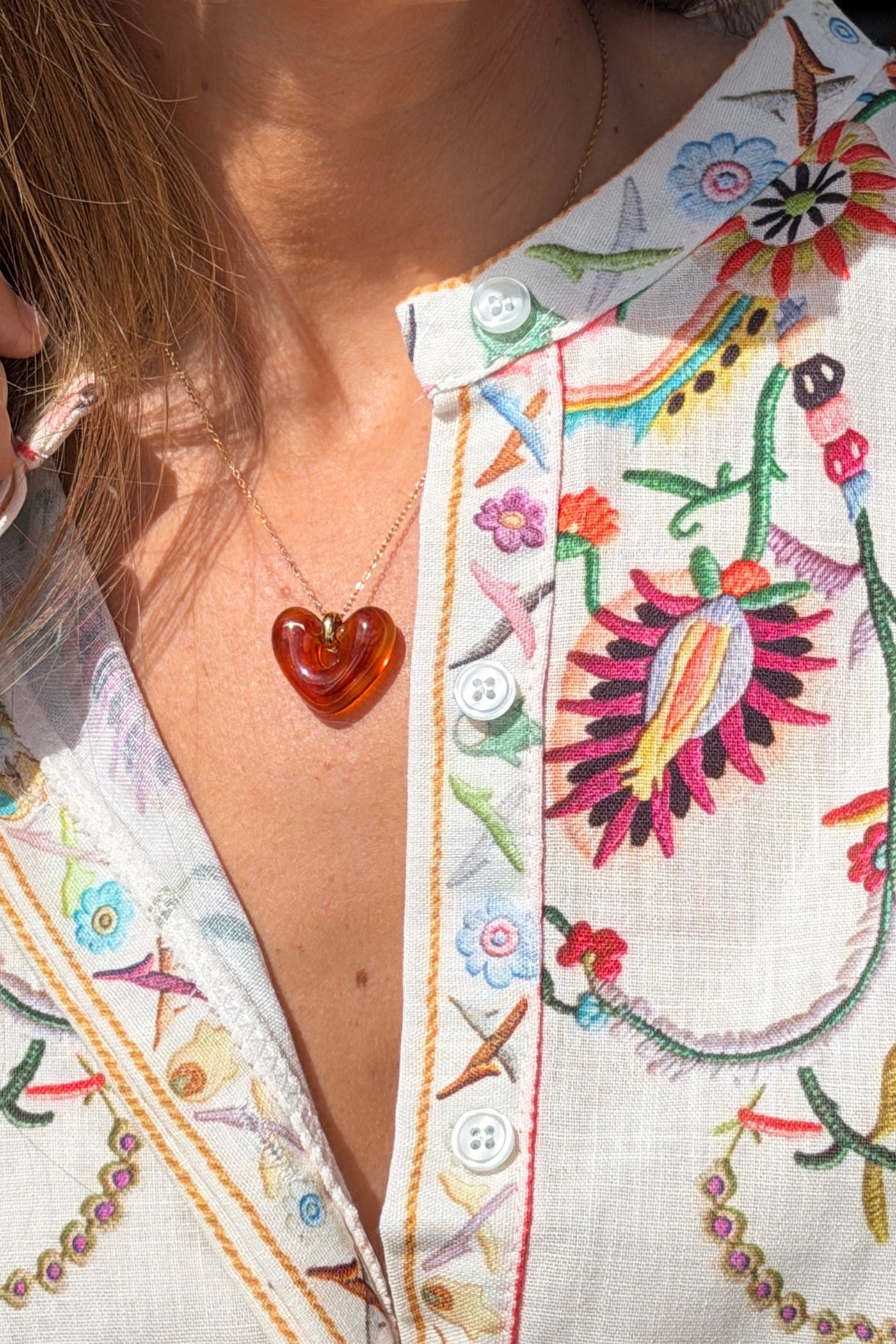 Beige Embroidered Folk Garden Belted Dress