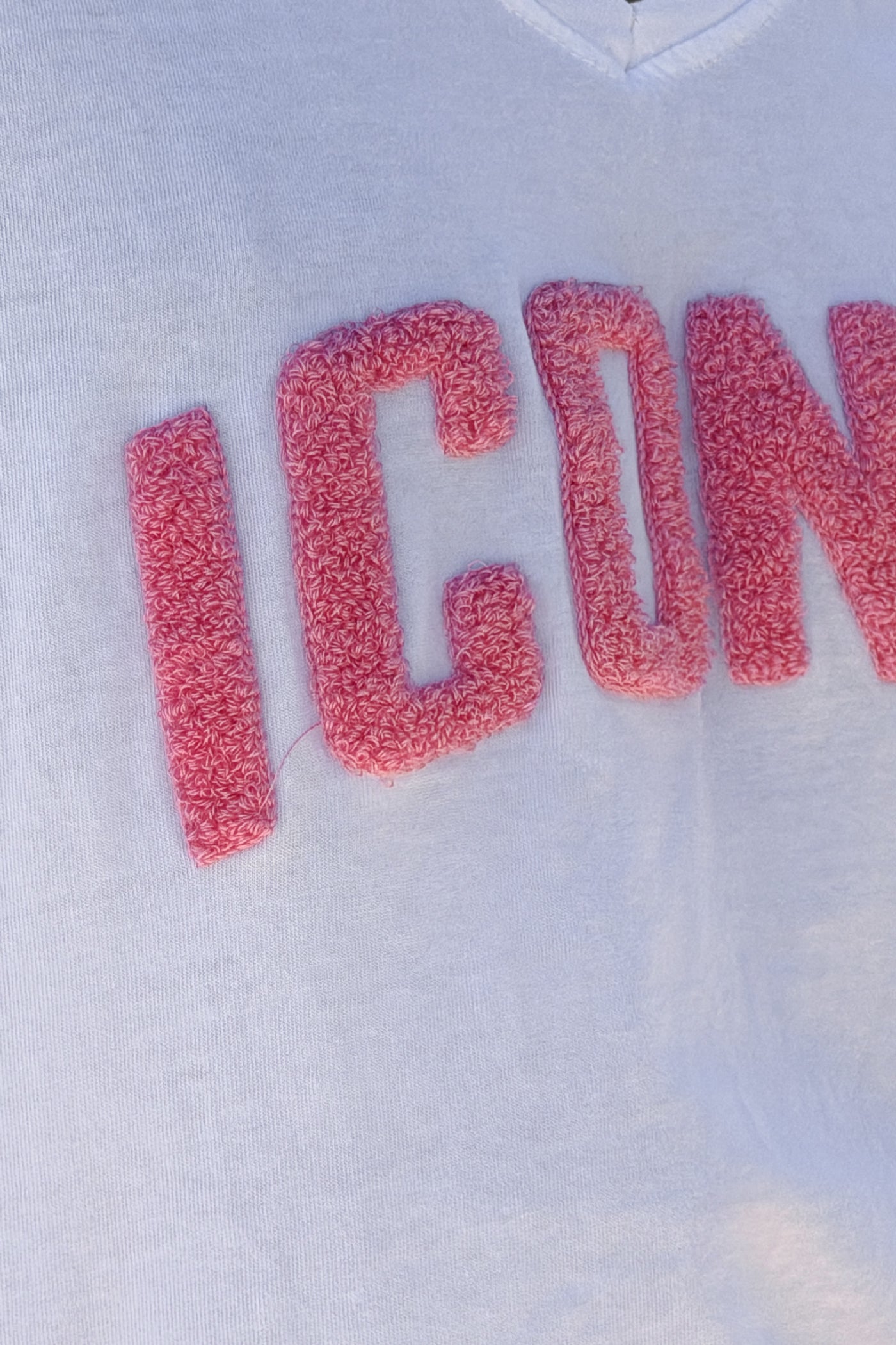 Pink ICONIC Varsity Tee