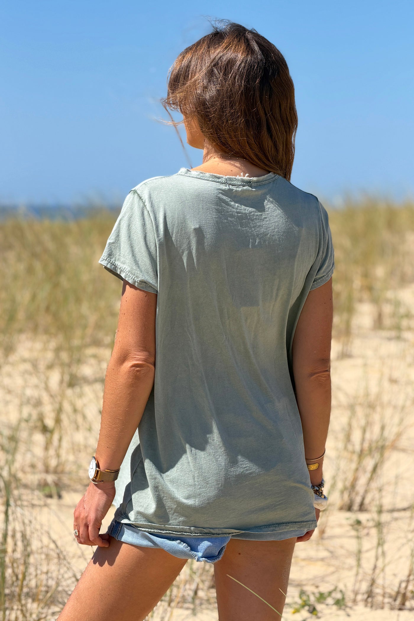 Olive Ibiza Sun T-Shirt
